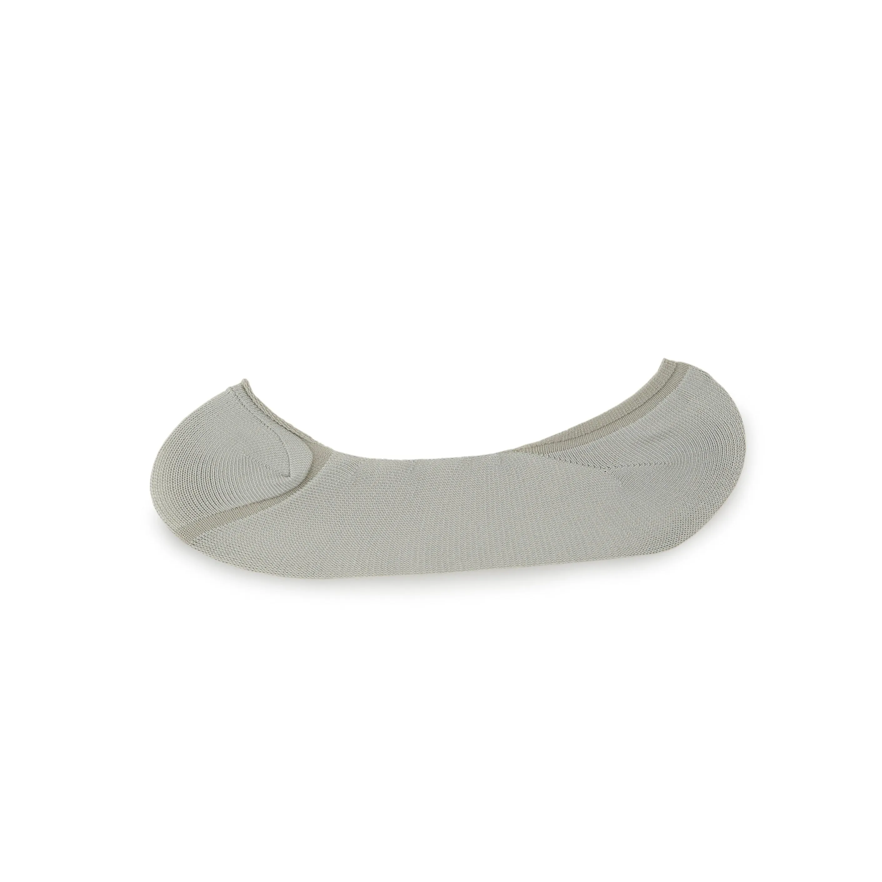 011111112 Plain Heel Fit Nylon No-Show Socks M