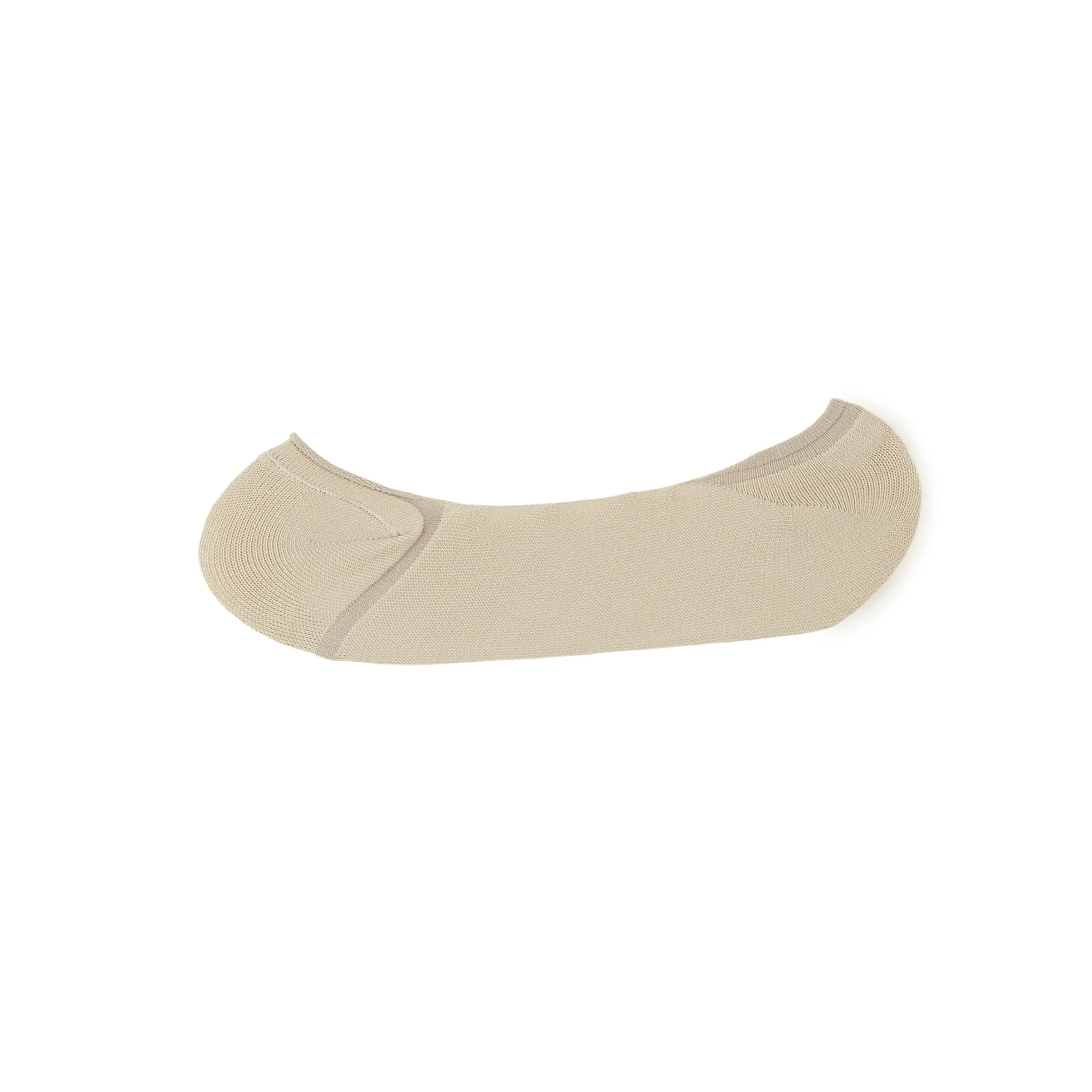 011111112 Plain Heel Fit Nylon No-Show Socks M