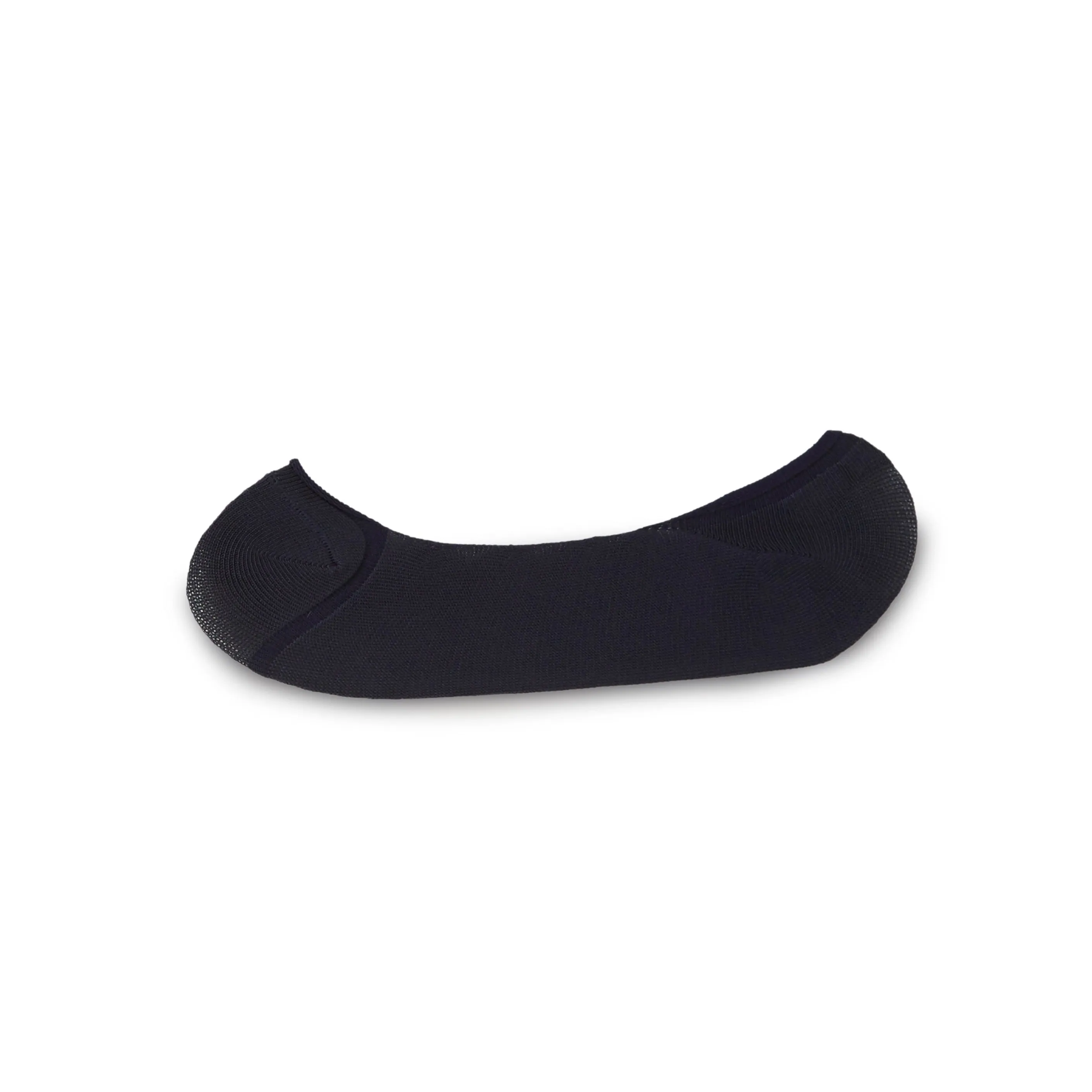 011111112 Plain Heel Fit Nylon No-Show Socks M