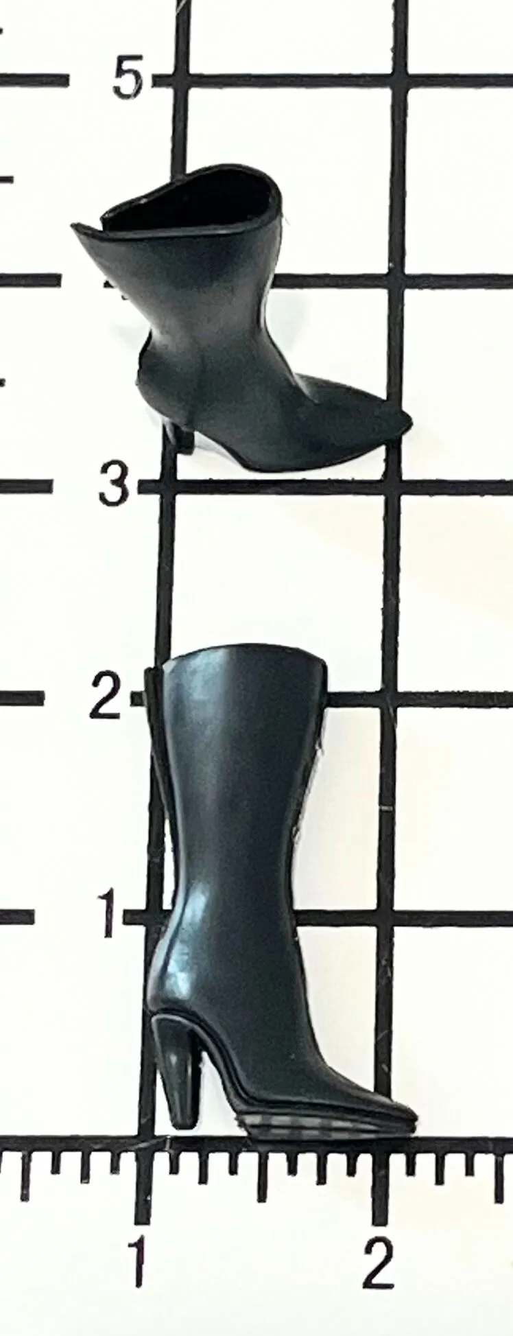 6 pairs of Lady Boots-Red, Black, and Purple for Fashion Dolls