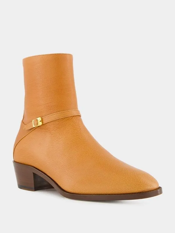 ANKLE BOOTS 6Y2S0J27DQX QSN Brown Ankle Boots