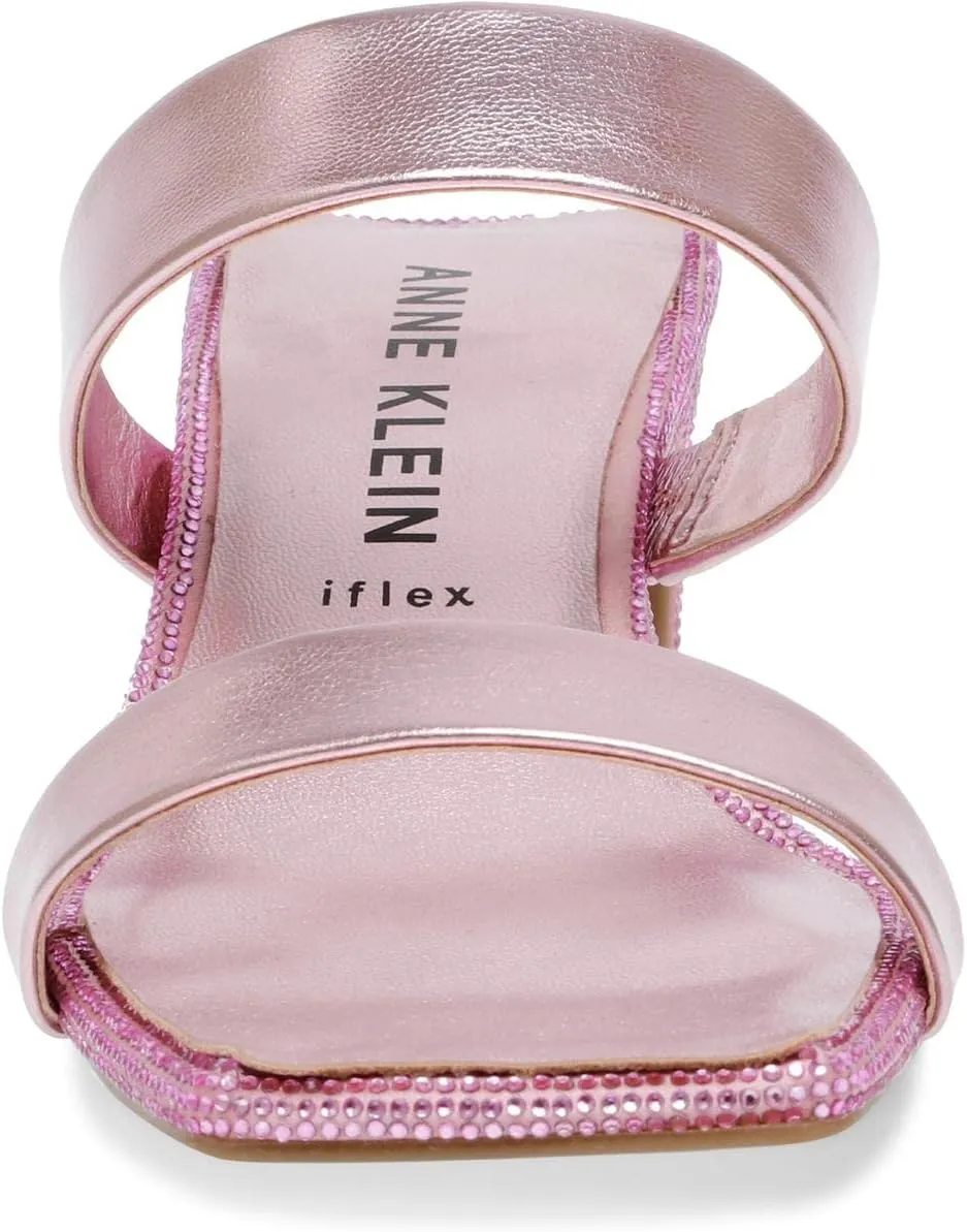 Anne Klein Womens Jaimie Embellished Mules