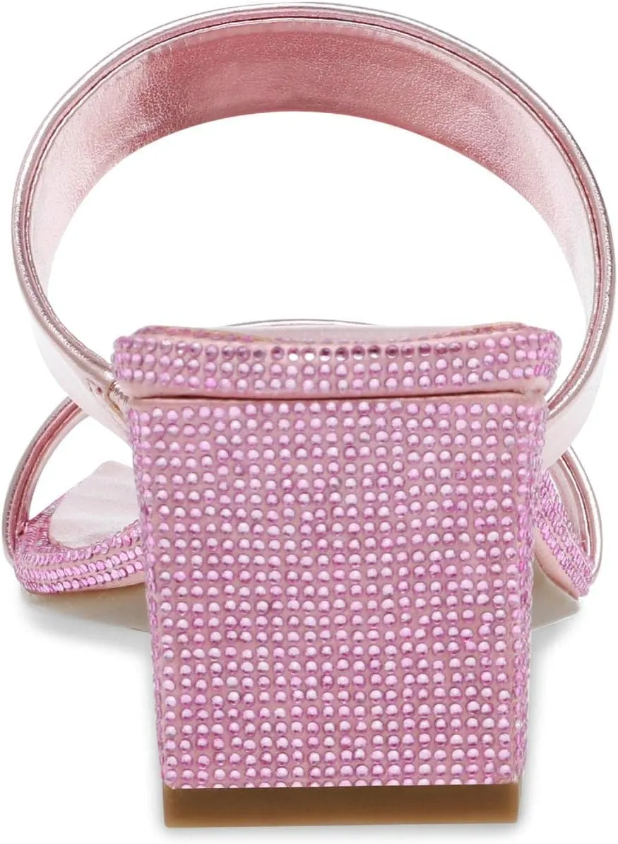 Anne Klein Womens Jaimie Embellished Mules