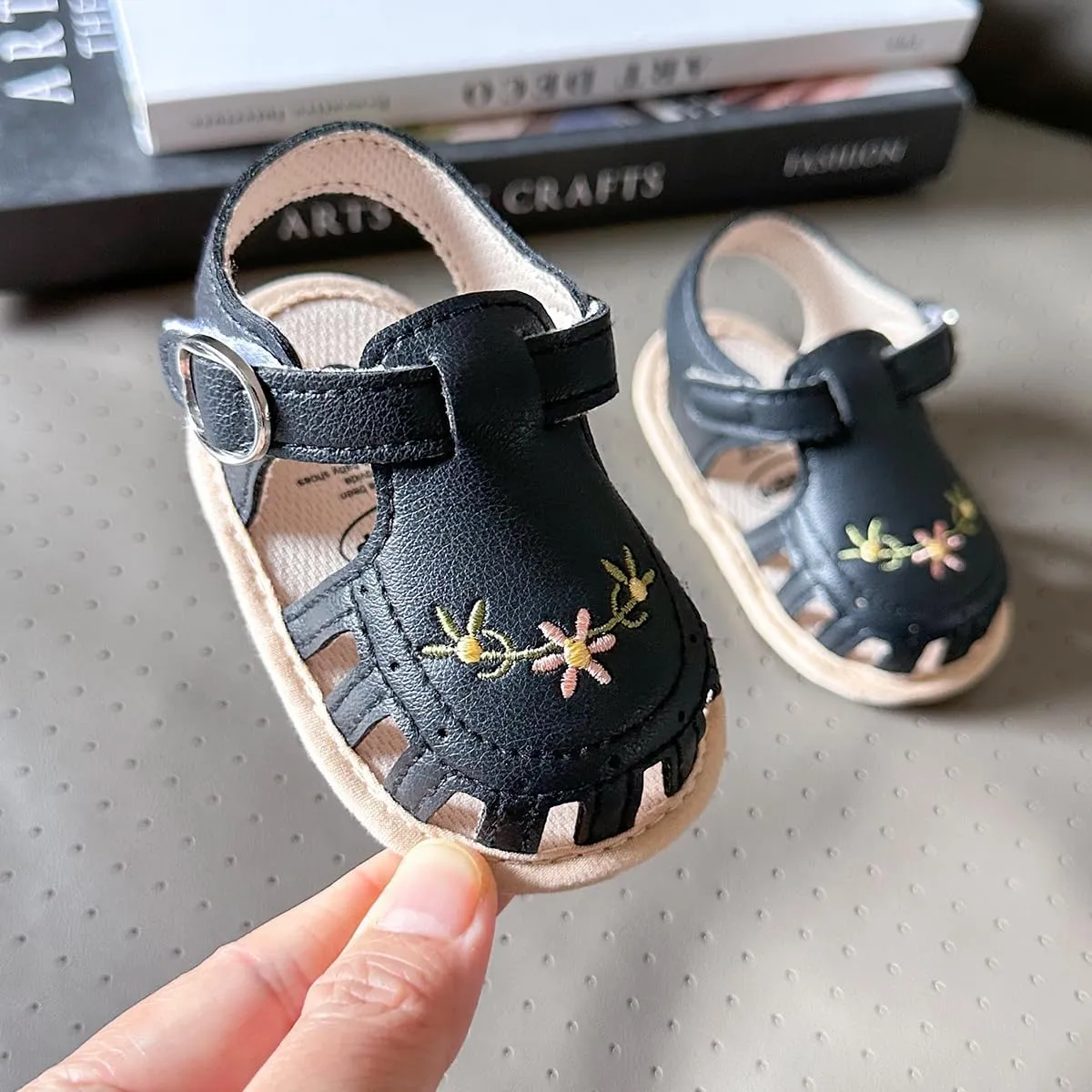 Baby Sandals Infant Boys Girls Summer Dress Flat Shoes Beach Sandals Newborn Crib Shoes First Walkers Prewalkers