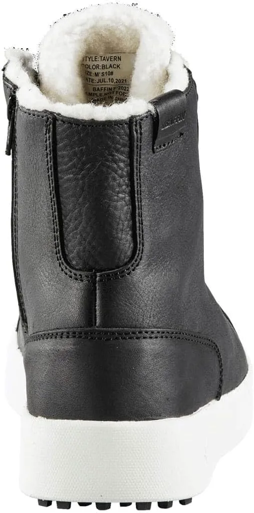 Baffin Men's TAVERN Waterproof Warm Insulated Soft Comfortable Lightweight Cold-Weather Winter Ankle Boots | Northern Rated