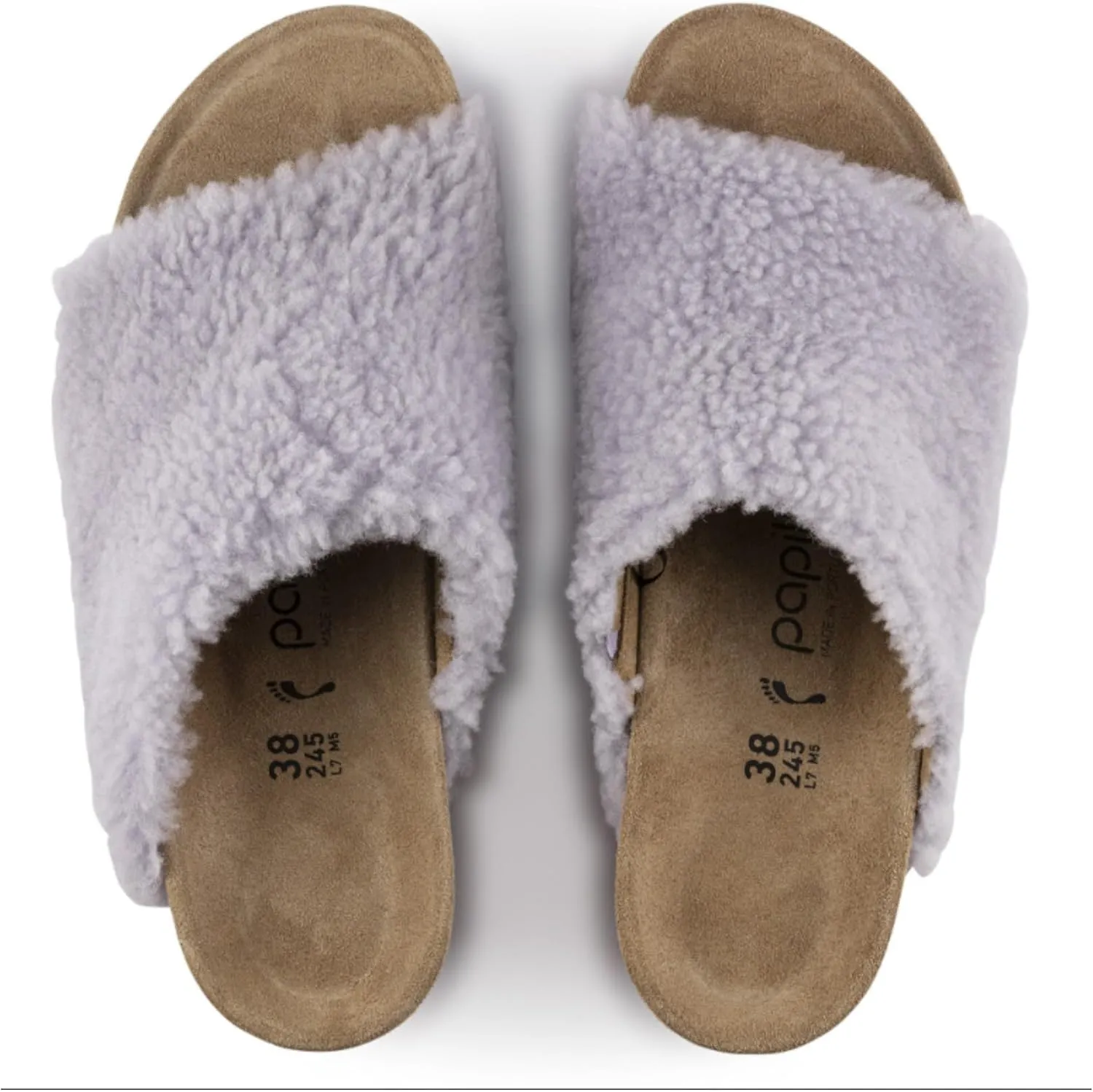 Birkenstock Papillio Namica Sherling Wedge Sandal