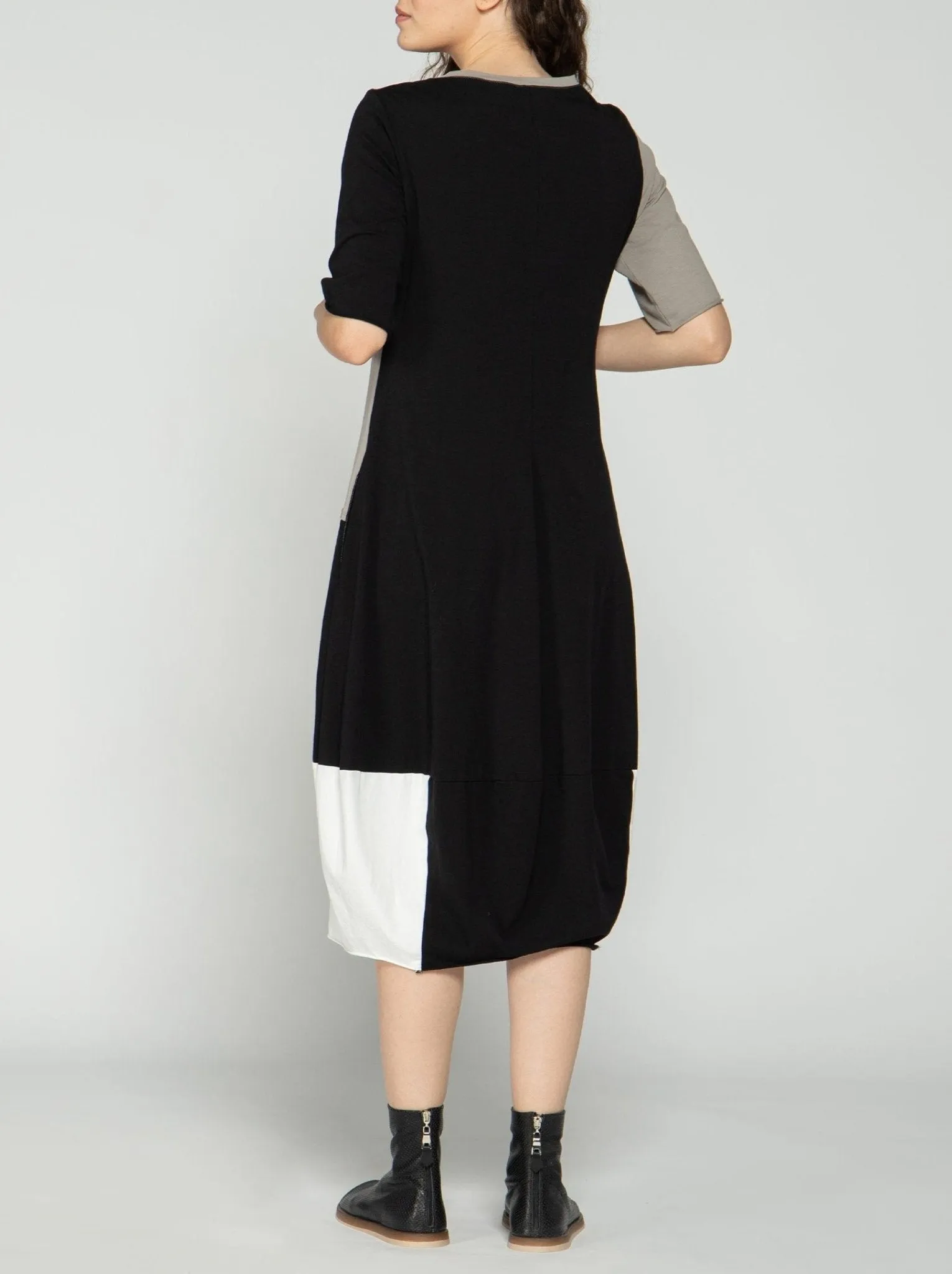 Block Midi Dress
