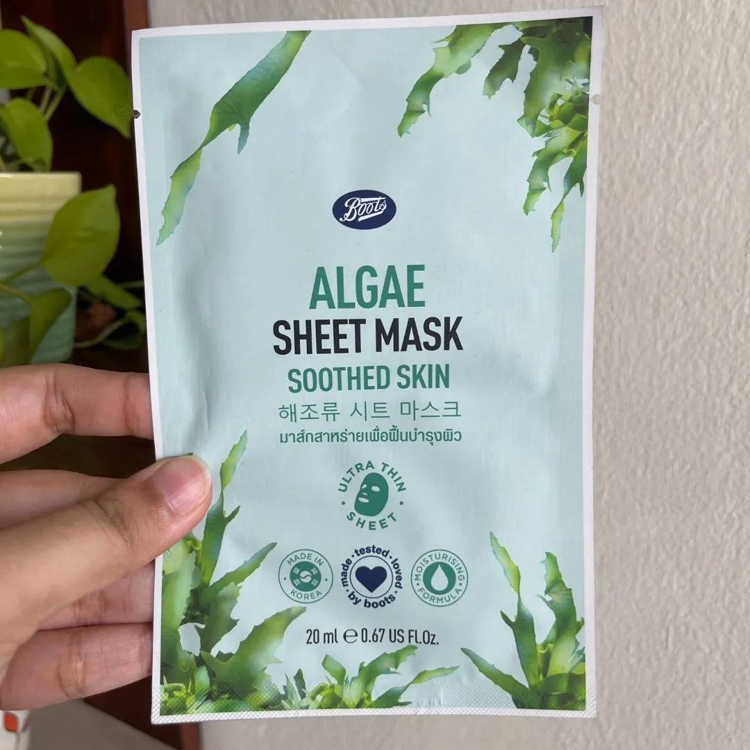 Boots Sheet Mask | Algae Soothed Skin