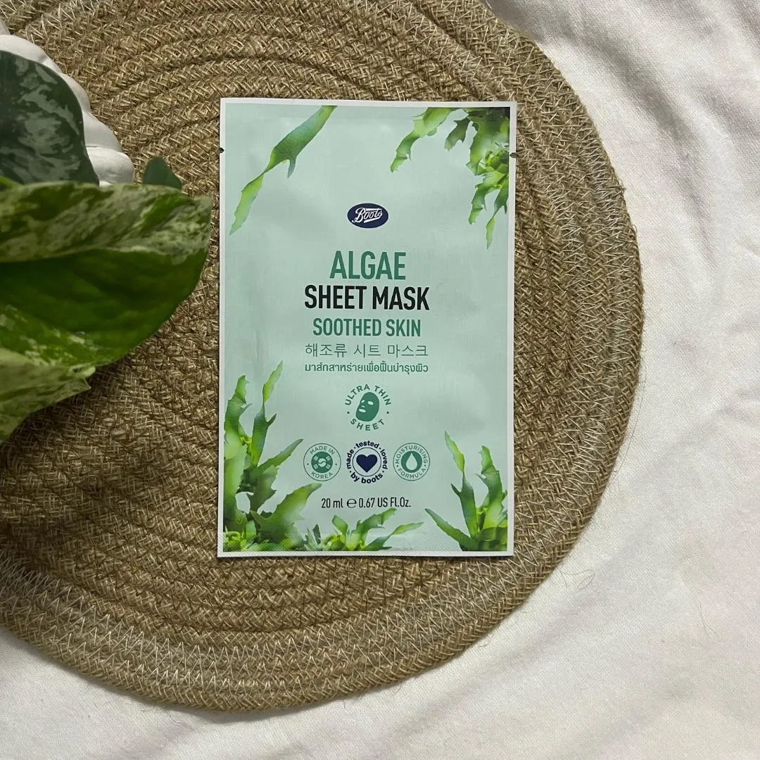 Boots Sheet Mask | Algae Soothed Skin