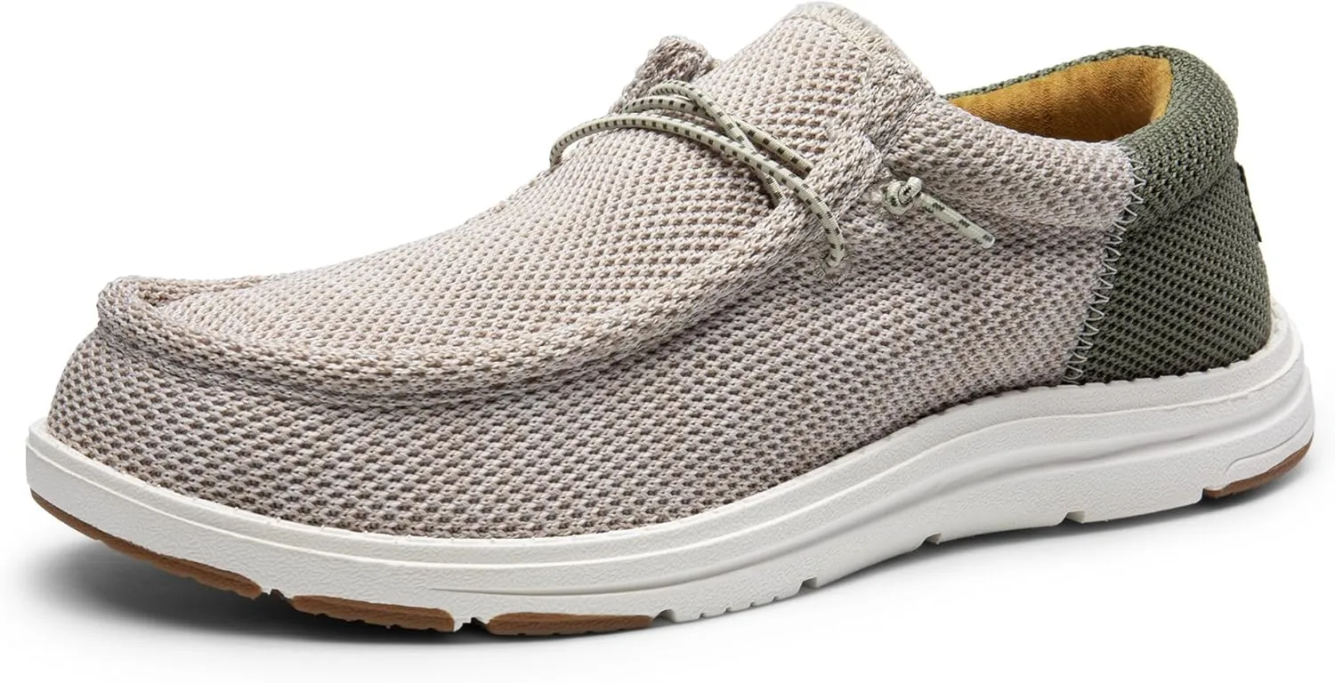 Bruno Marc Men's Arch Support Casual Slip-on Shoes Loafers for Men Non Slip Comfortable Shoes