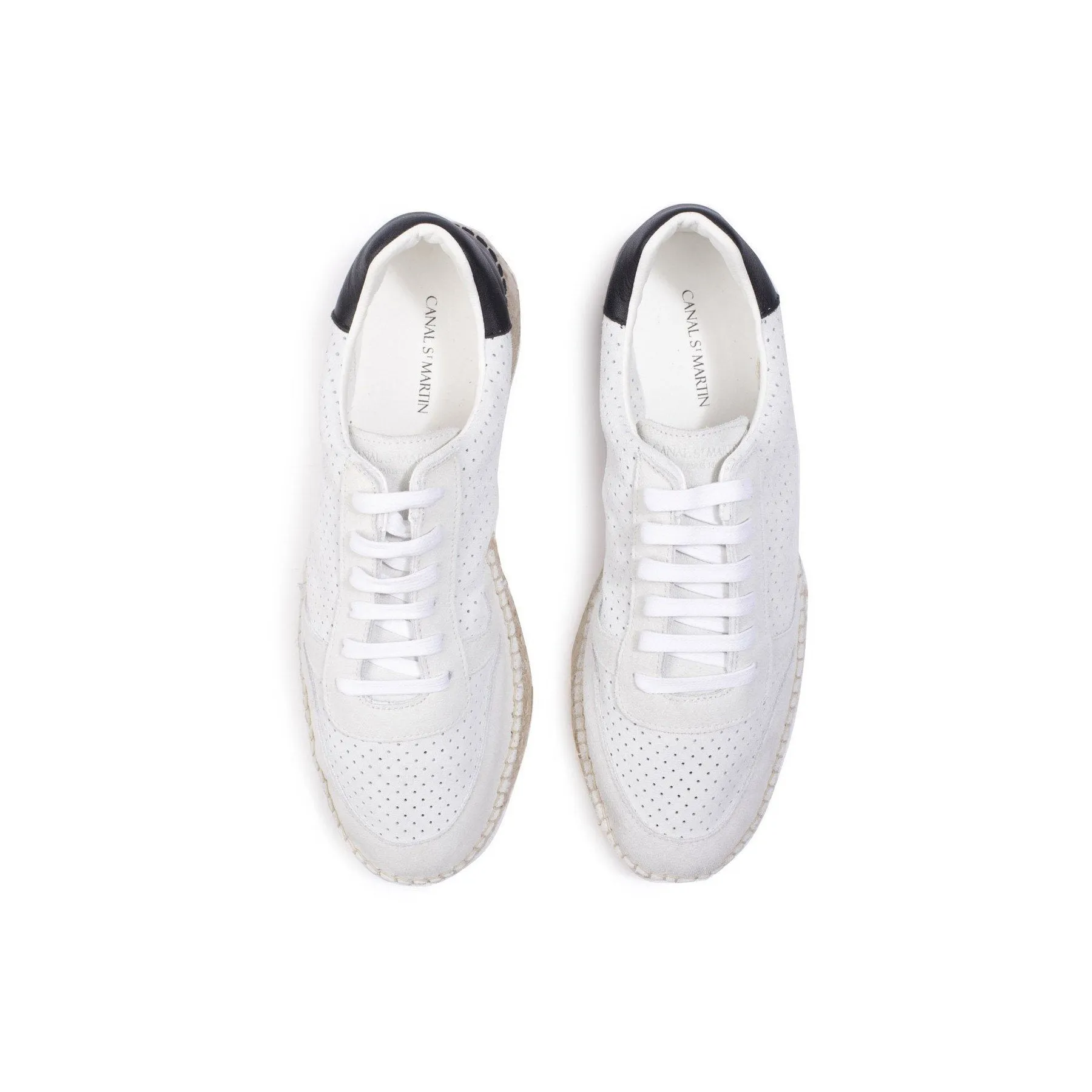 Canal Saint Martin - Baskets Bichat Bold - Ivoire - Homme