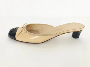Cap-Toe Mules Size 7