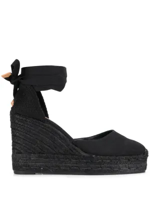 Castaner Carina Black Espadrilles