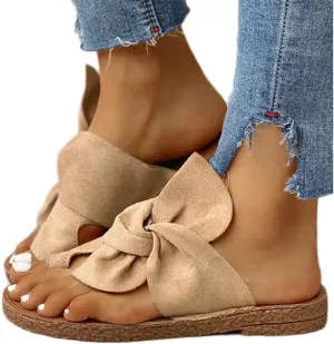 Casual Bunion Corrector Sandals Womens,Stylish Lightweight Orthopedic Flat Flip Flops,Summer Outdoor Plantar Fasciitis Slippers,for Beach/Travel (Color : Brown, Size : 8)