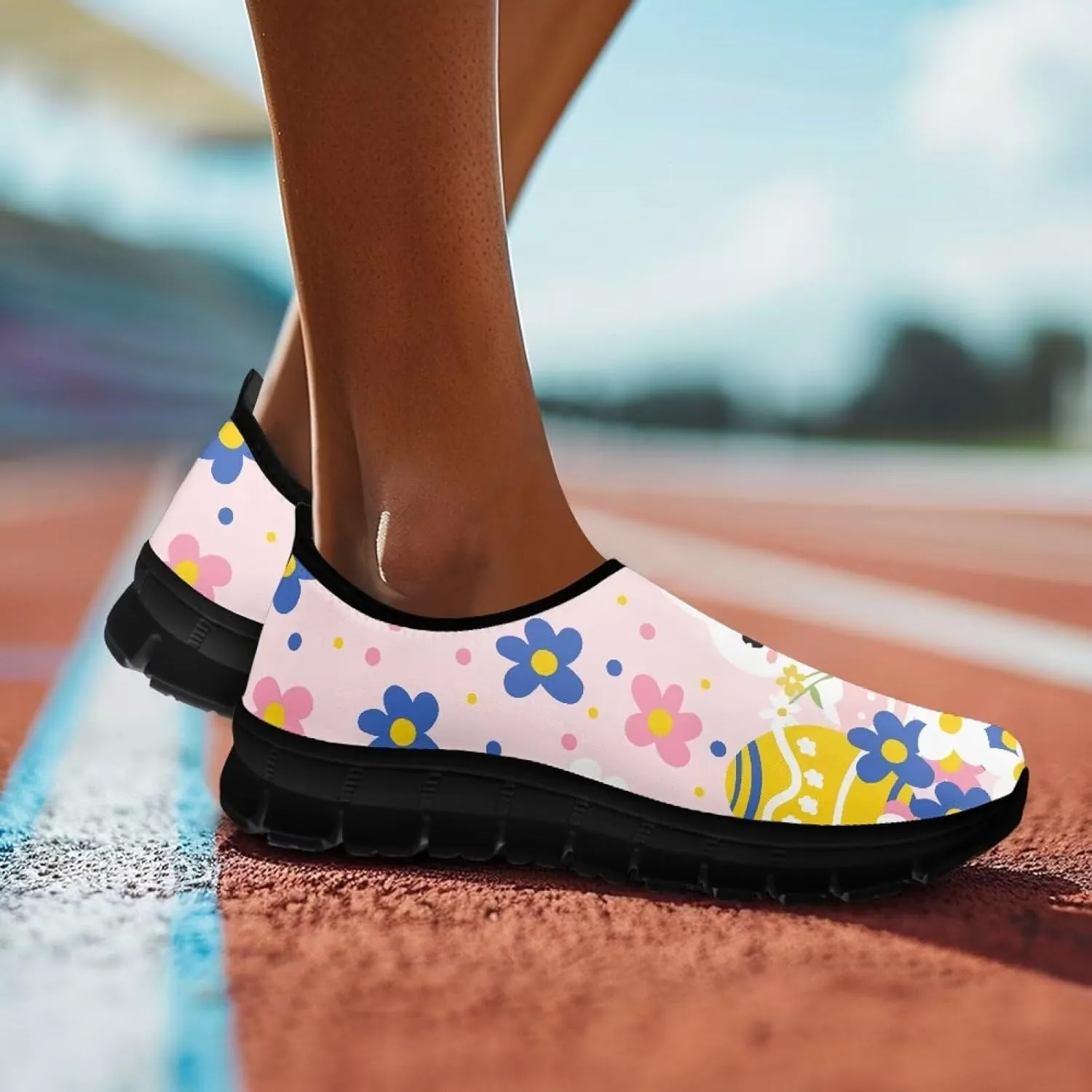 Casual Shoes for Women Slip On Shoes Breathable Lightweight Gym Shoes