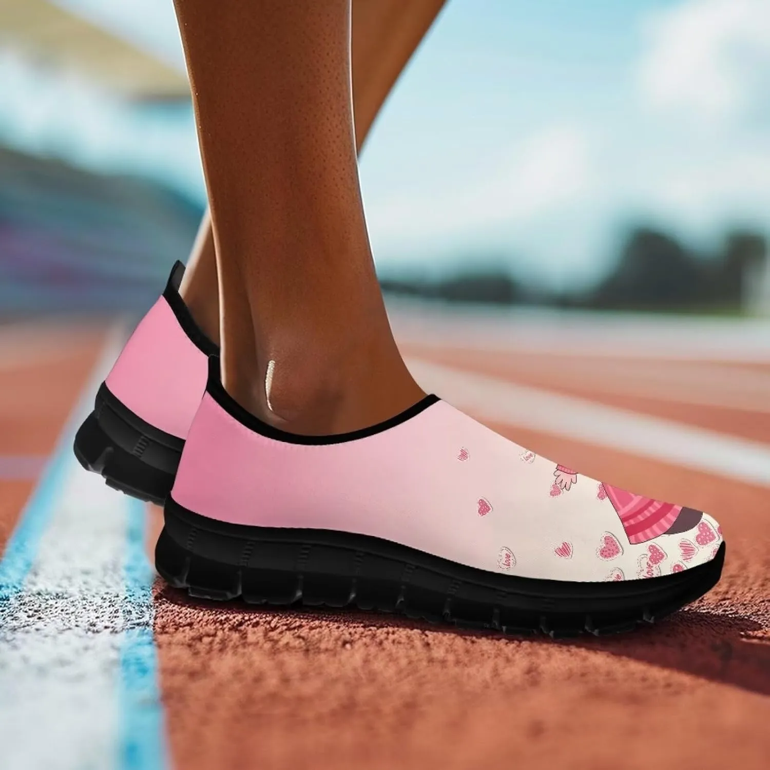 Casual Shoes for Women Slip On Shoes Breathable Lightweight Gym Shoes