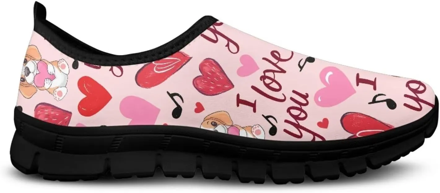 Casual Shoes for Women Slip On Shoes College Lightweight Breathable Walking Shoes