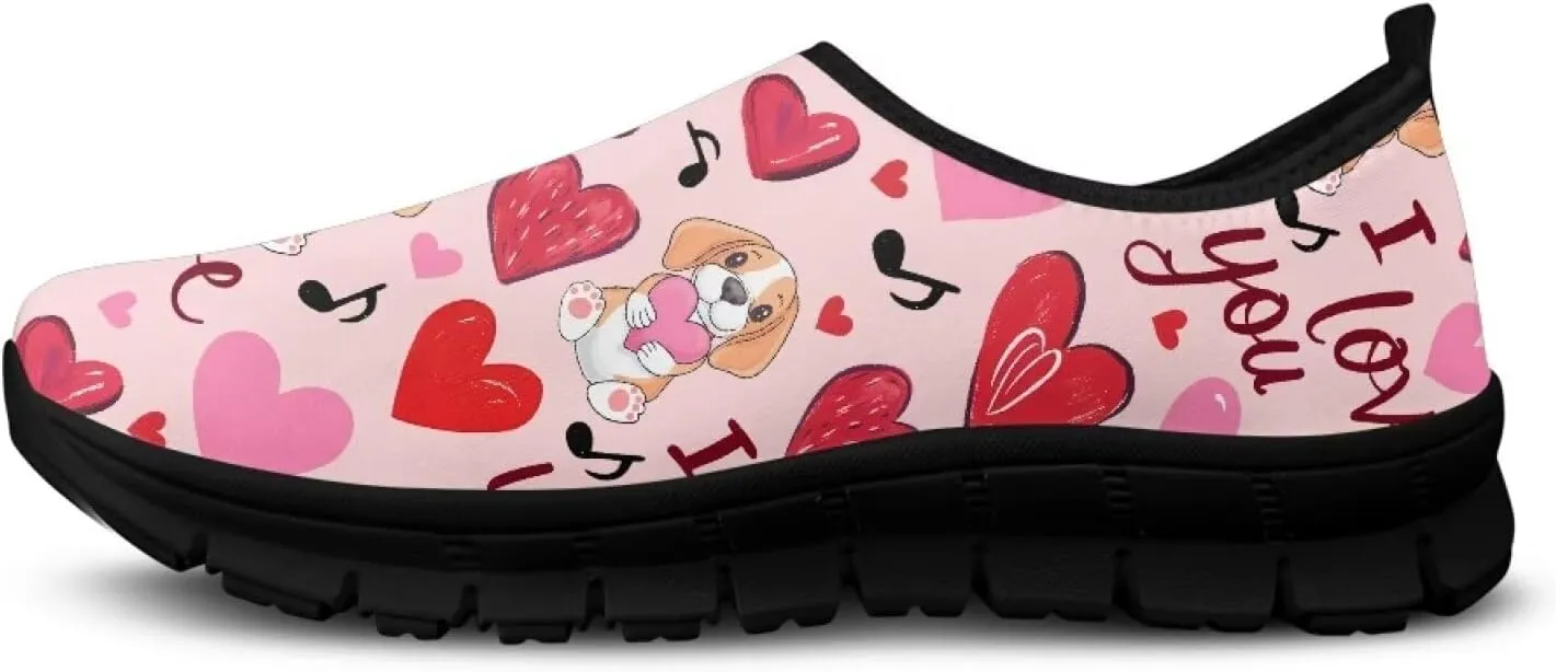 Casual Shoes for Women Slip On Shoes College Lightweight Breathable Walking Shoes