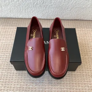CC 25S Loafer Dark Red Calfskin