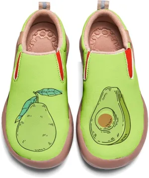 Child's Travel Shoes Boy Girl Slip On Loafers Casual Walking Comfort Abstract Art Painted Sneakers Kids