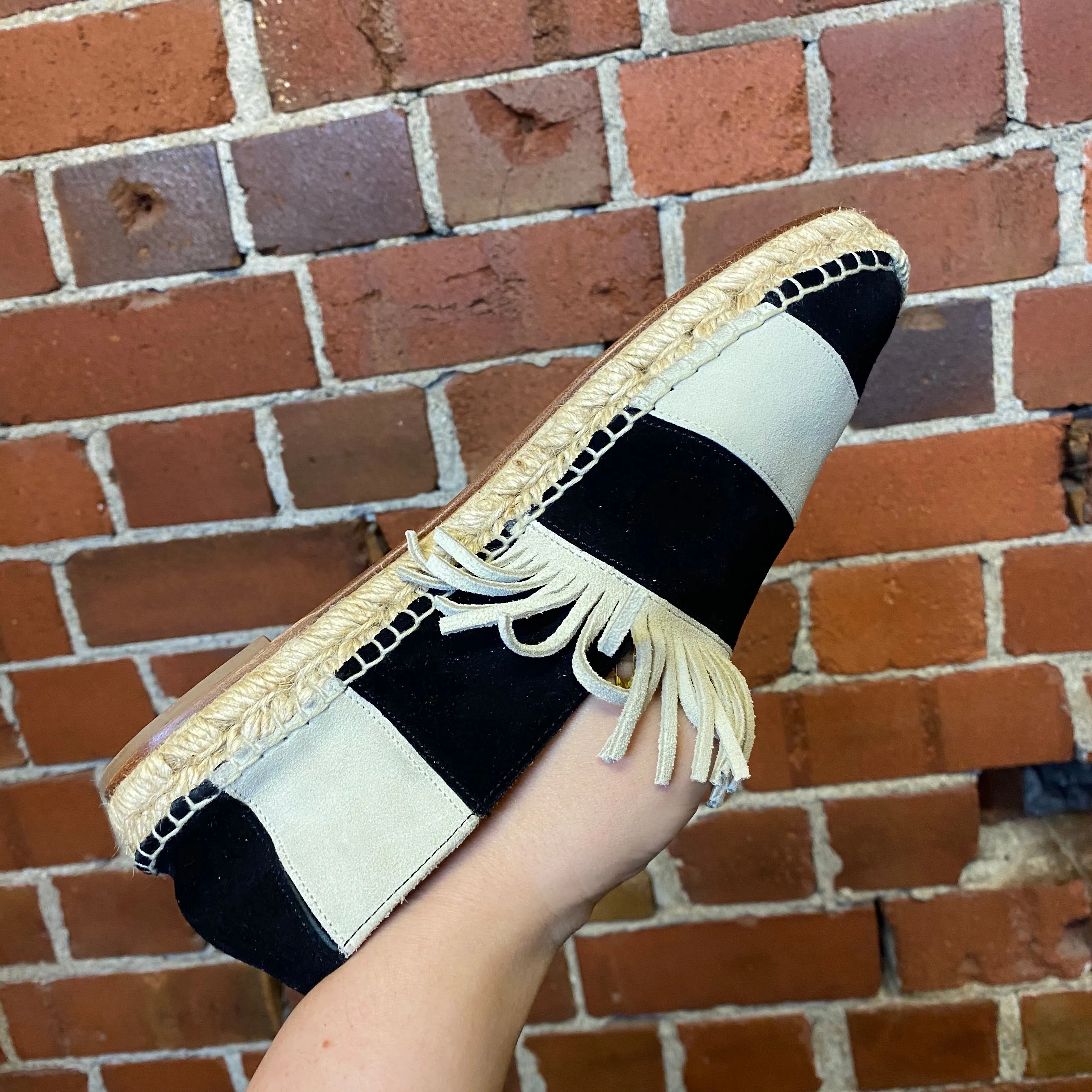 CHLOE suede nautical flats 40