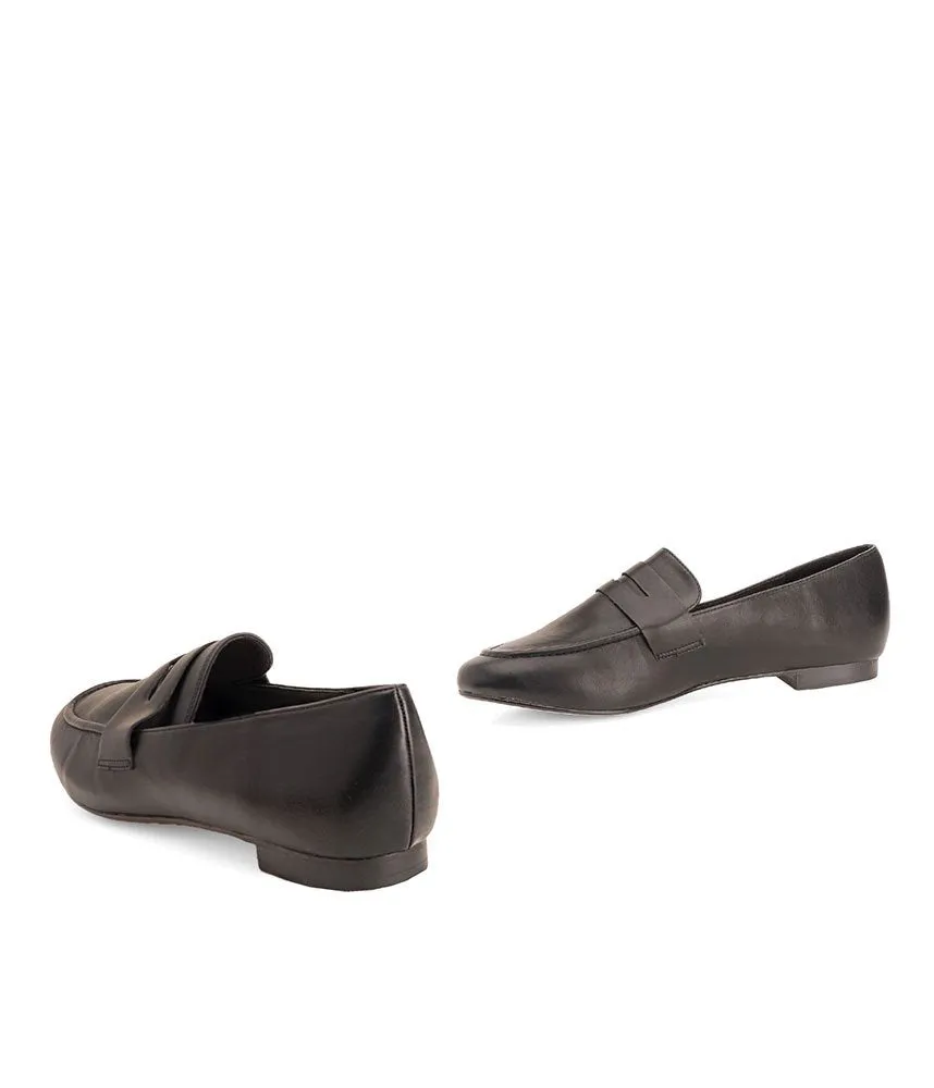Classic Black Penny Loafers