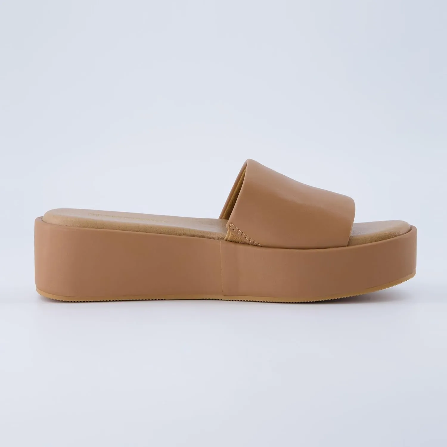 CUSHIONAIRE KUDOS Women’s Platform Sandals – Wedge Sandals for Women, Comfortable Slip-On Shoes, Dressy Summer Sandals with Cushioned Footbed