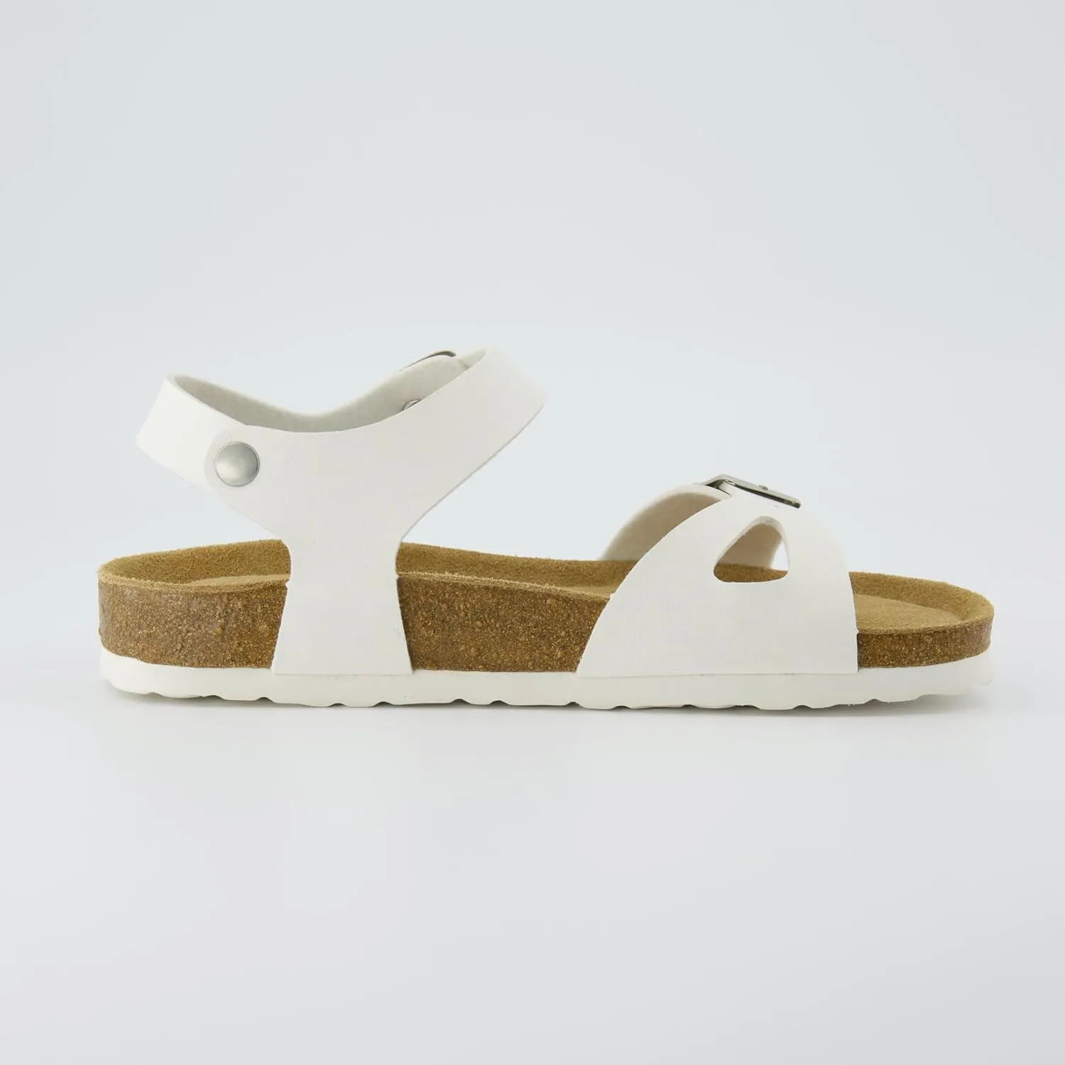 CUSHIONAIRE Women's Lauri Cork footbed Sandal with  Comfort