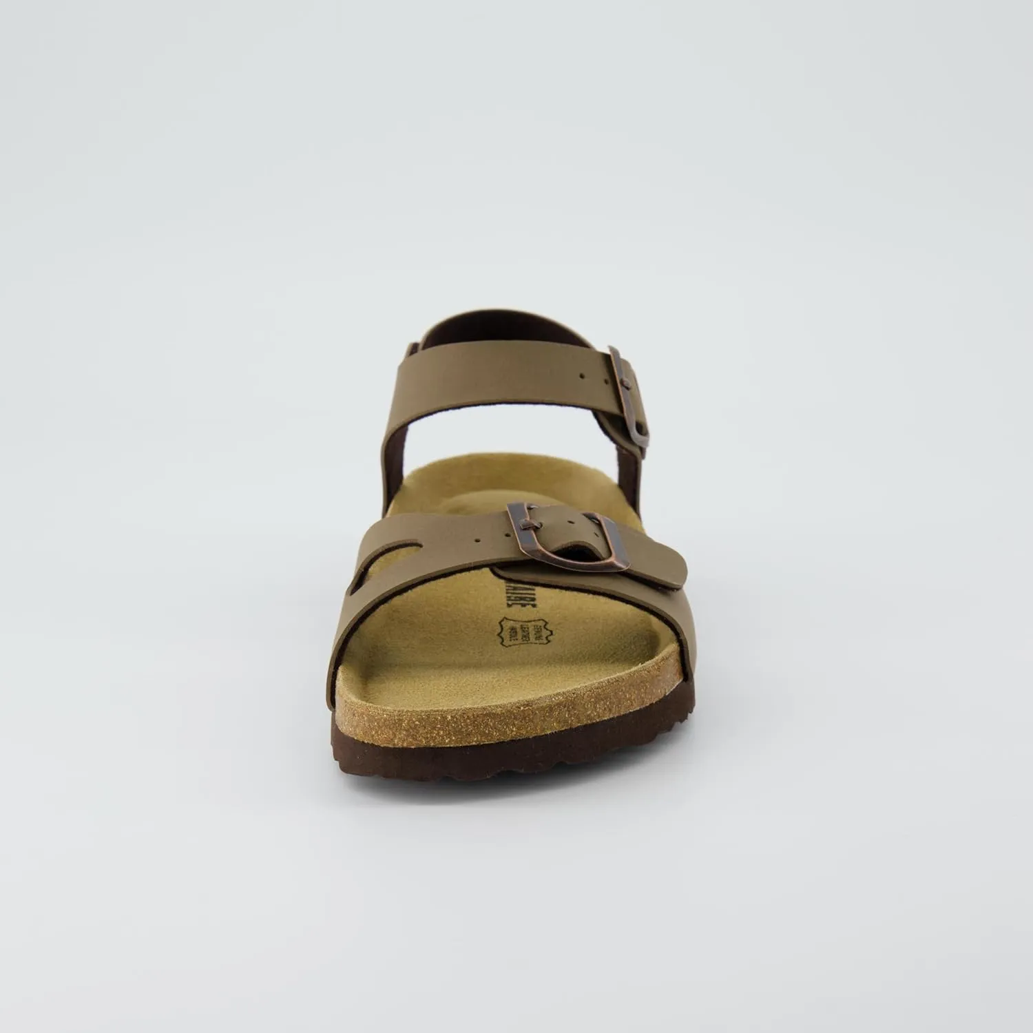 CUSHIONAIRE Women's Lauri Cork footbed Sandal with  Comfort
