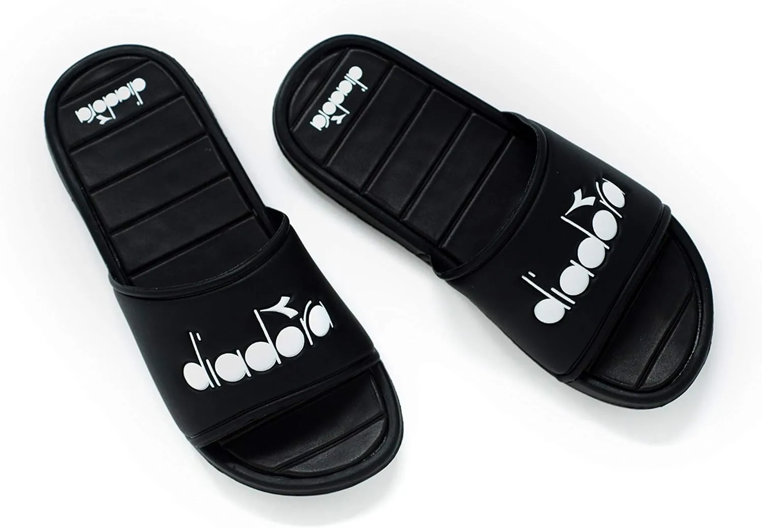 Diadora Mens Serifos Plus Slides Casual Sandals Casual - Black