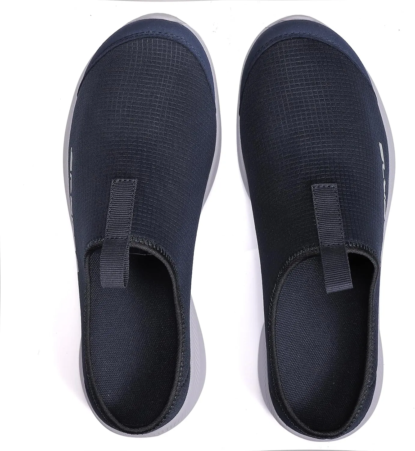 DimaiGlobal Mens Slippers with Arch Support Casual Mules Clog Open Back Shoes Comfort Slip-On Walking Loafer Indoor Outdoor House Shoes