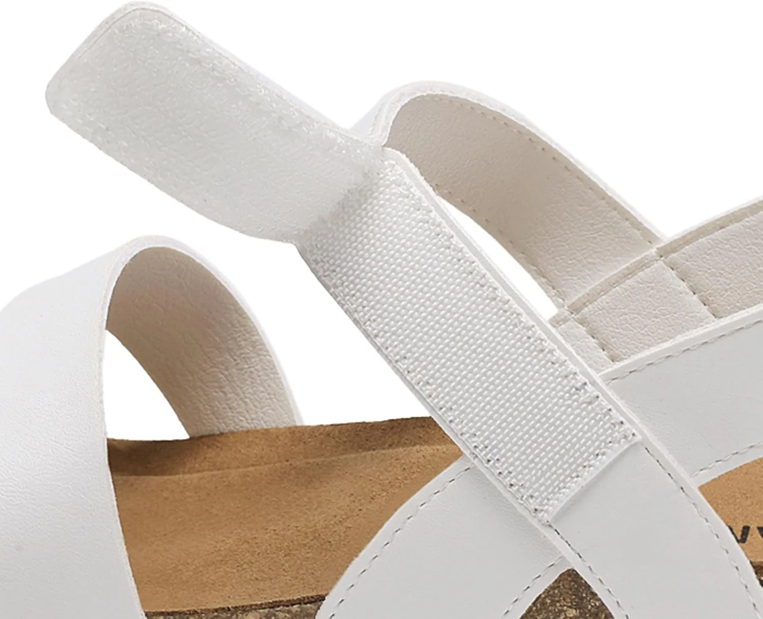 DREAM PAIRS Women's Low Heel Wedge Sandals, Round-Toe Comfortable Casual Flatform Dress Shoes with Arch Support