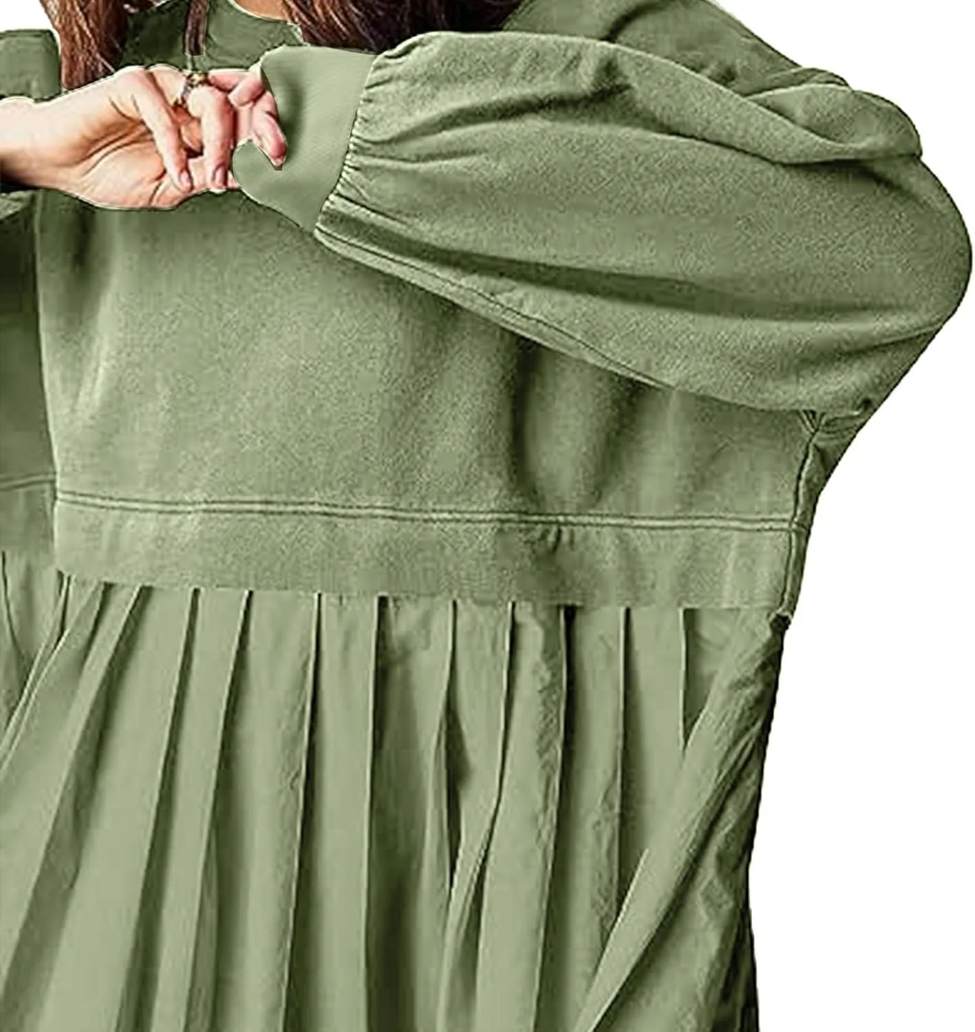 Dresses for Women 2024 Casual Fall Long Sleeve Patchwork Sweatshirt Dress Loose Flowy Swing Mini Dress Preppy Clothes