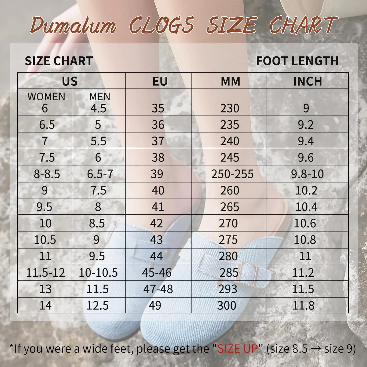 Dumalum Suede Clogs for Women & Men - Comfort Cork Footbed with Arch Support - Adjustable Buckle Mules Slip-On Sandals Unisex Potato Shoes Home Slippers