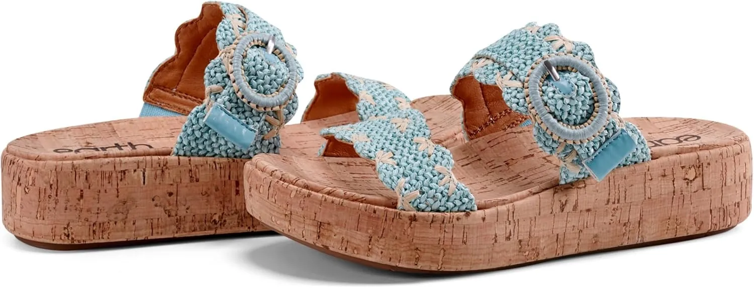 Earth Women's Subtle Wedge Sandal