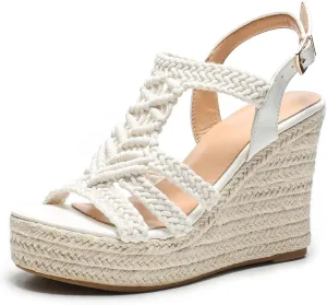 Espadrille Wedge Sandals for Women Platforms & Wedges