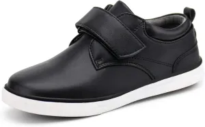 firelli Boys Loafers Hook and Loop School Uniform Dress Shoes Kids Casual Oxford Shoes
