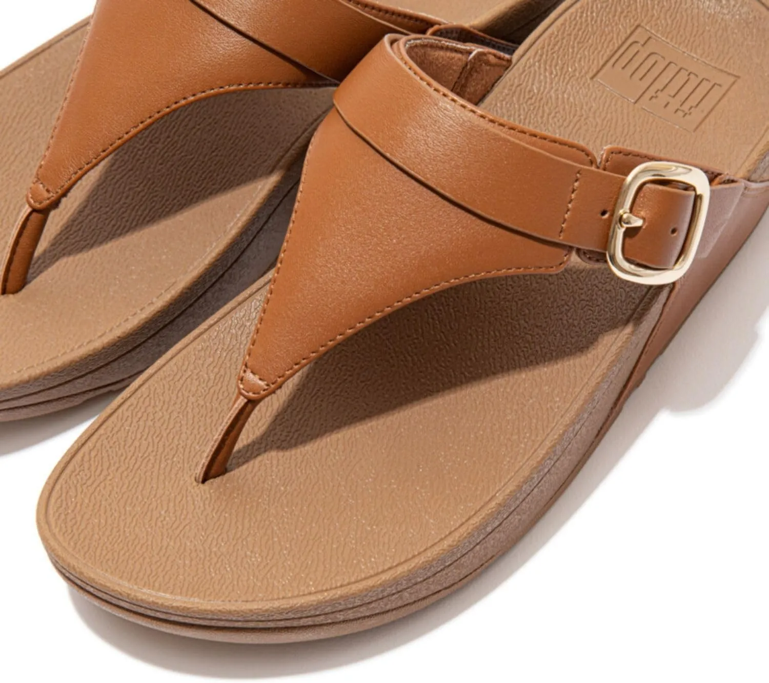 FitFlop Lulu Leather Toe Post Sandals