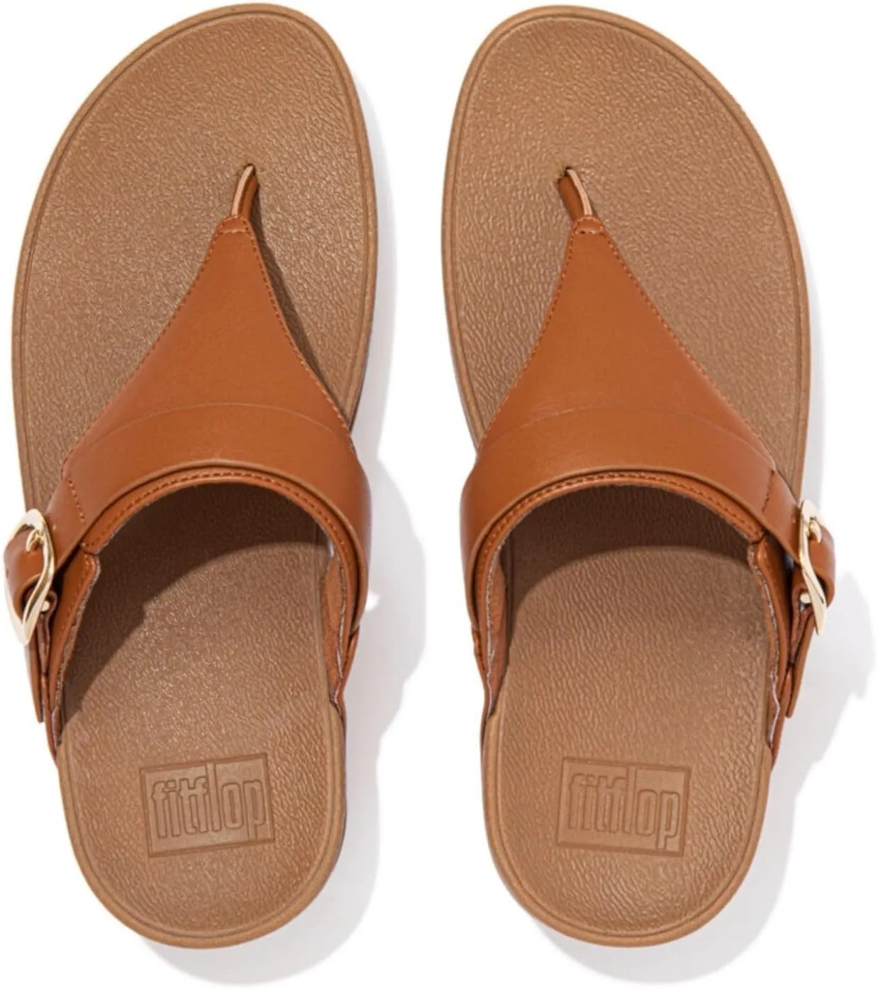 FitFlop Lulu Leather Toe Post Sandals