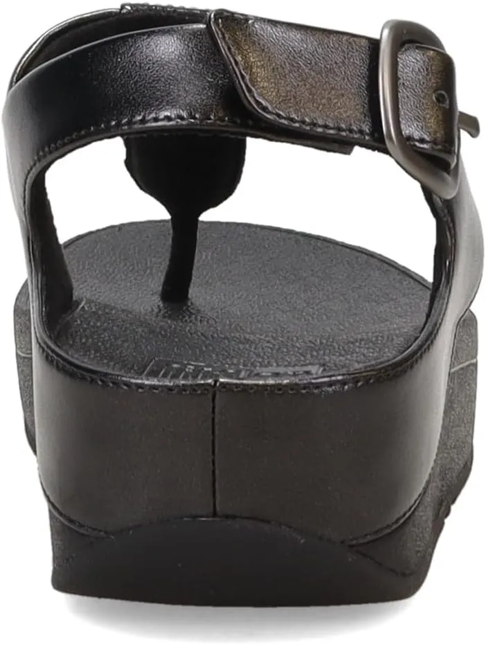 FitFlop Women's Fino Crystal-Mix T-Strap Sandals Wedge