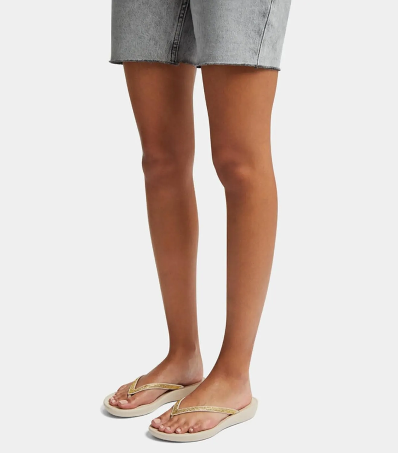 FitFlop Women's Iqushion Sparkle Flip-Flops