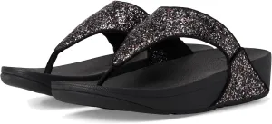 FitFlop Women's Lulu Multi-Tonal Glitter Toe-Post Sandals Wedge