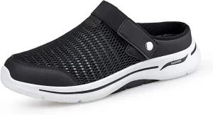 Garden Clogs Mens Womens Mesh Slipper Sandals Slip on Home Shoes Outdoor Mules
