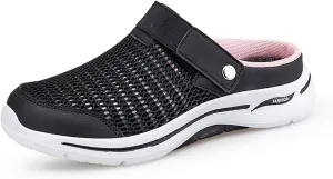 Garden Clogs Mens Womens Mesh Slipper Sandals Slip on Home Shoes Outdoor Mules