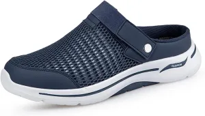 Garden Clogs Mens Womens Mesh Slipper Sandals Slip on Home Shoes Outdoor Mules