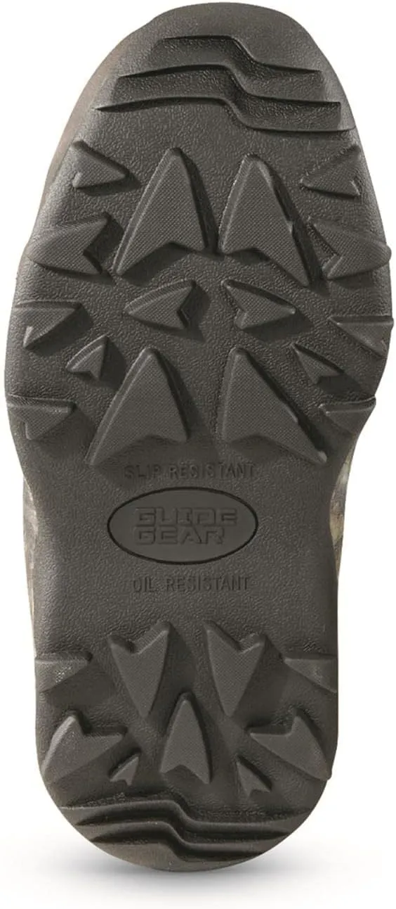 Guide Gear Leather Hunting Boots for Men Monolithic Extreme Waterproof Insulated, 2,400-gram Thinsulate Ultra