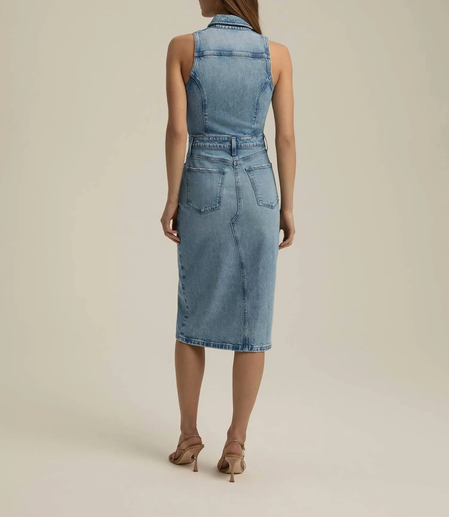 Halter City Dress In Santa Barbara