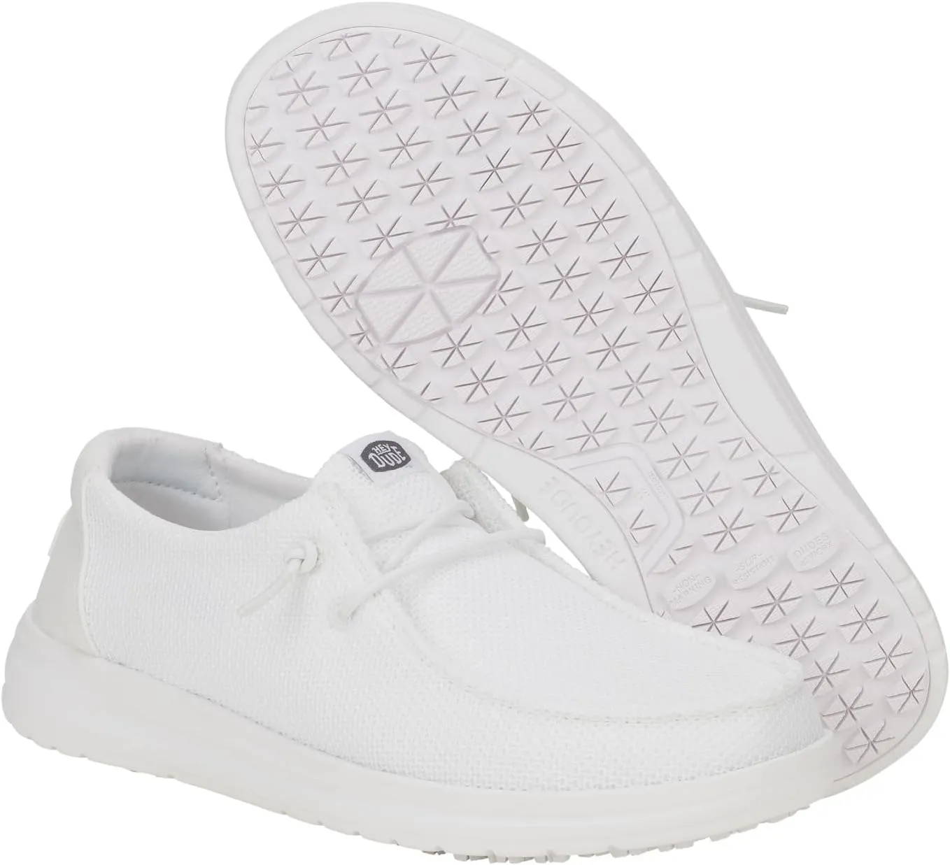 HEYDUDE Wendy Work CE, Women’s Shoes, Slip-on Loafers, Light-Weight, Water Repellent & Slip Resistant