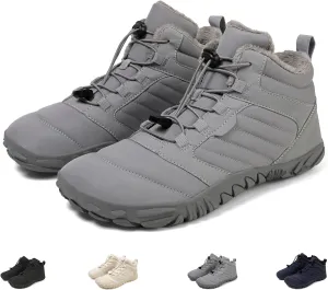 Hike Winter Footwear Barefoot Shoes Womens, Waterproof Hiking Boots, Wide Wide Toe Box Walking Shoes Men