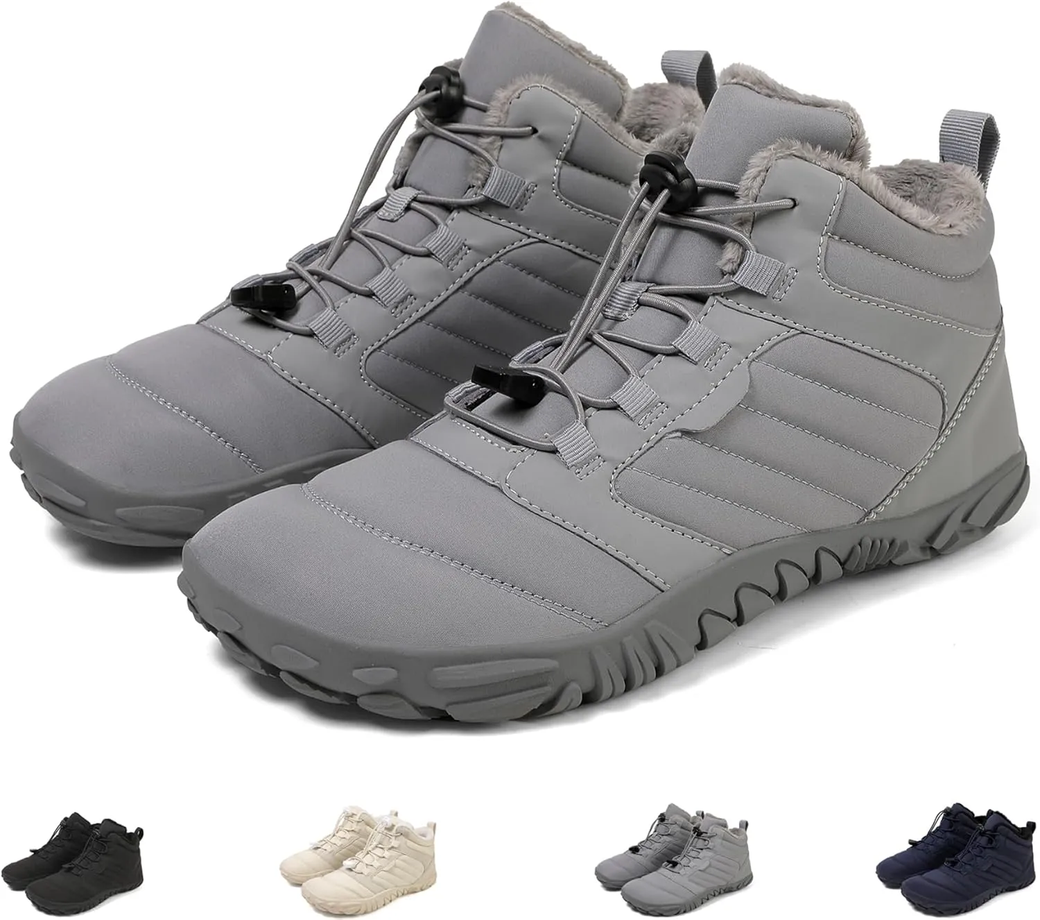 Hike Winter Footwear Barefoot Shoes Womens, Waterproof Hiking Boots, Wide Wide Toe Box Walking Shoes Men